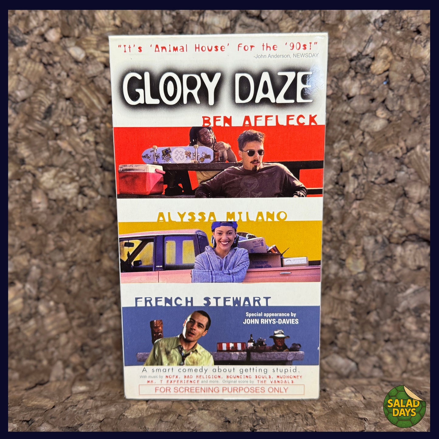 Glory Daze -VHS- Screener Copy