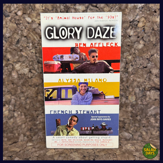 Glory Daze -VHS- Screener Copy