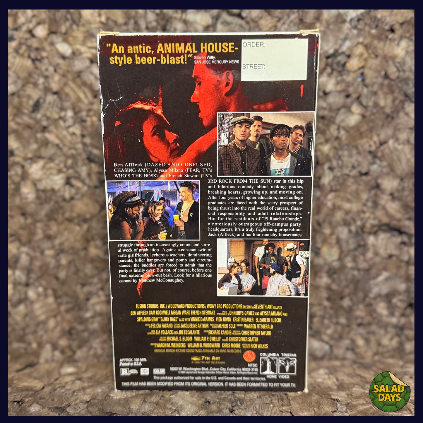 Glory Daze -VHS- Screener Copy