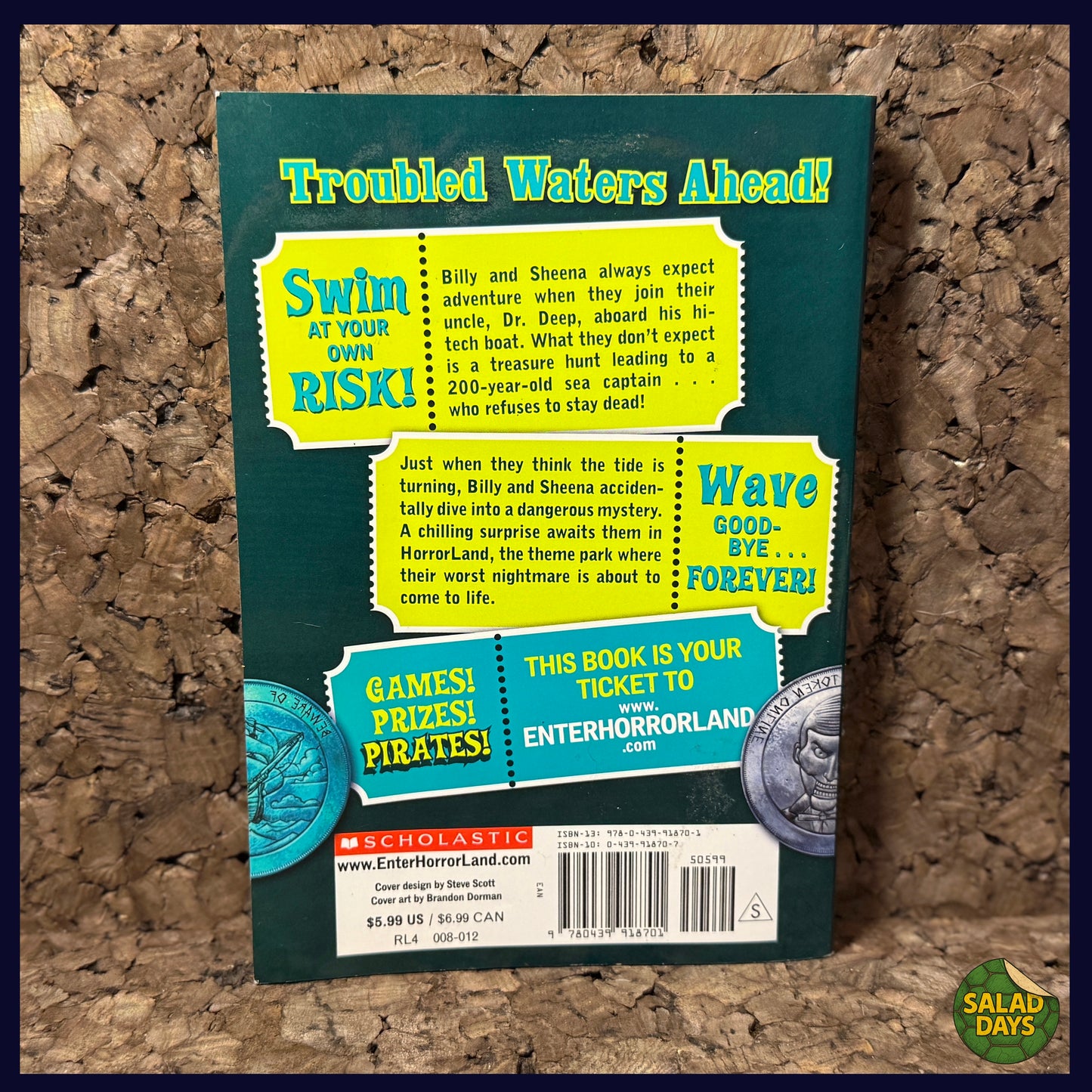 Goosebumps Horrorland -Creep From The Deep- R.L. Stine