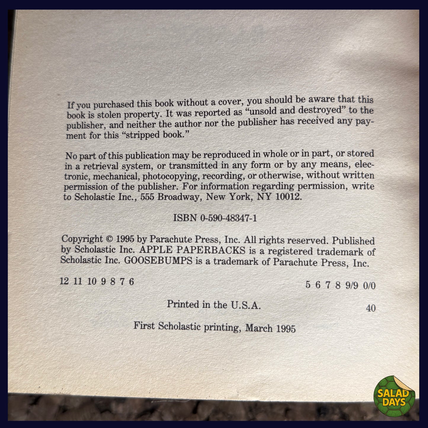 Goosebumps -R.L. Stine- Monster Blood 3