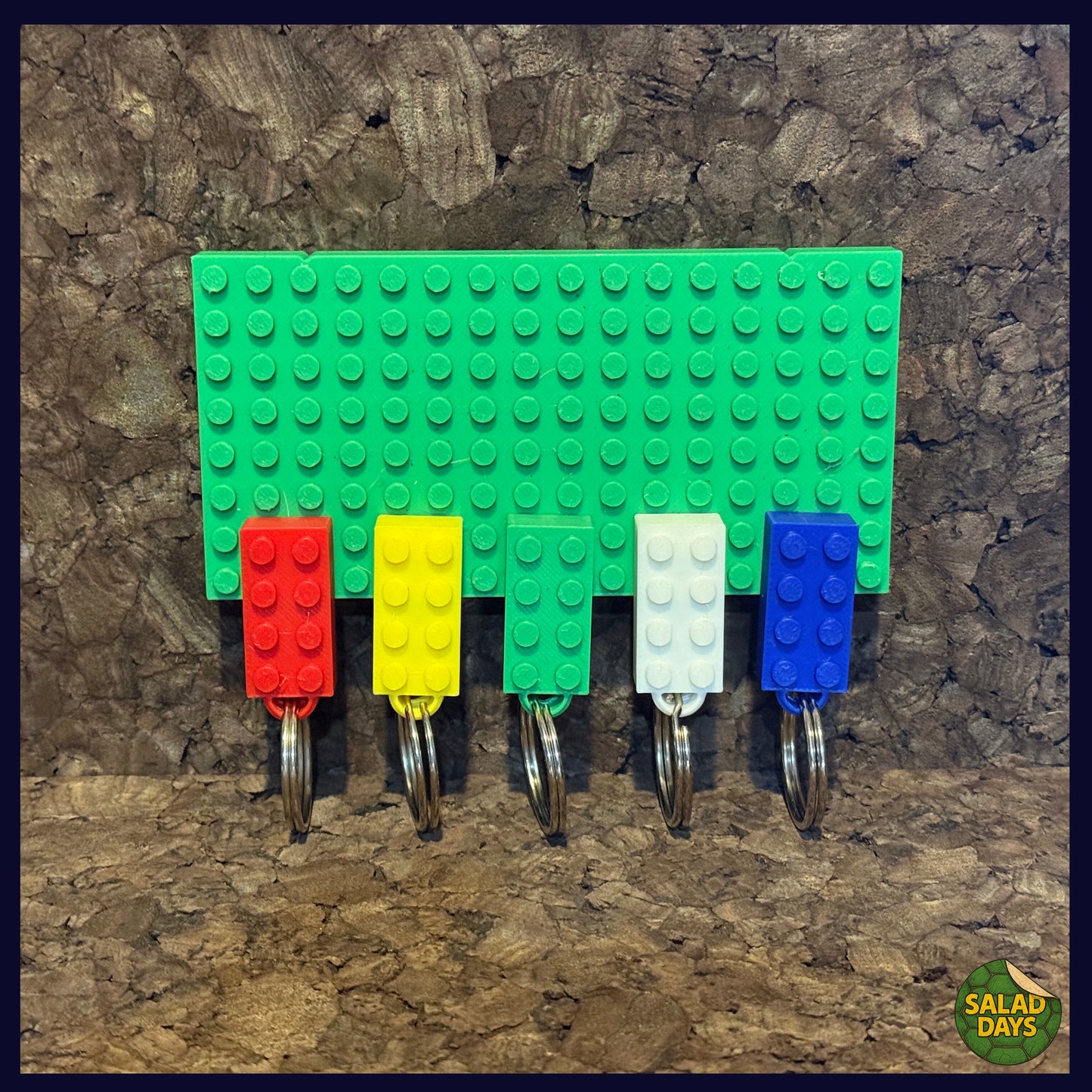 Brick Style -Keychains and Hanger-