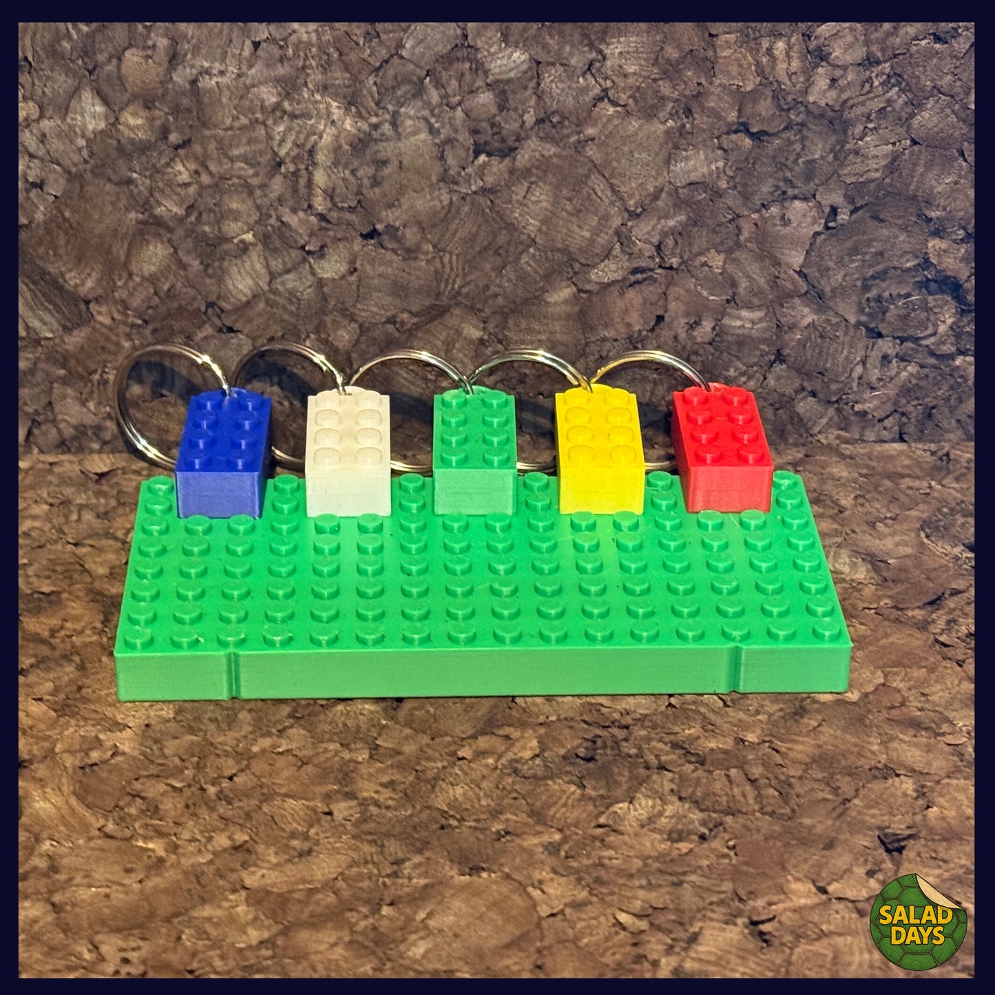 Brick Style -Keychains and Hanger-