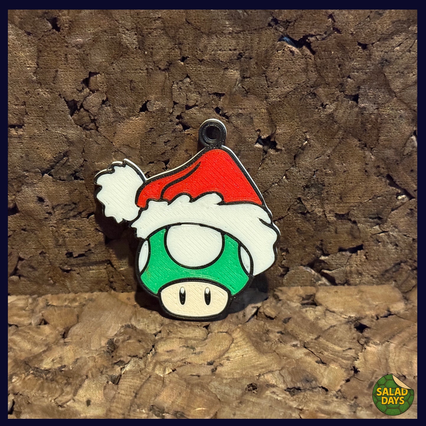 Toad Santa Hat -Ornament- Super Mario Bros