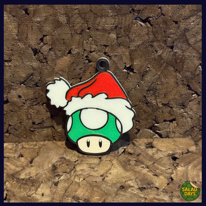Toad Santa Hat -Ornament- Super Mario Bros