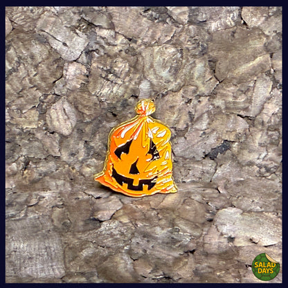 Halloween Leaves -Enamel Pin- Jack O'Lantern