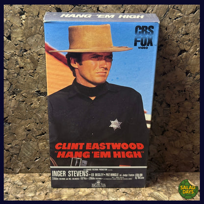 Hang 'em High -VHS- Clint Eastwood