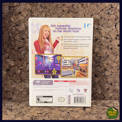 Hannah Montana -Nintendo Wii- Spotlight World Tour Game