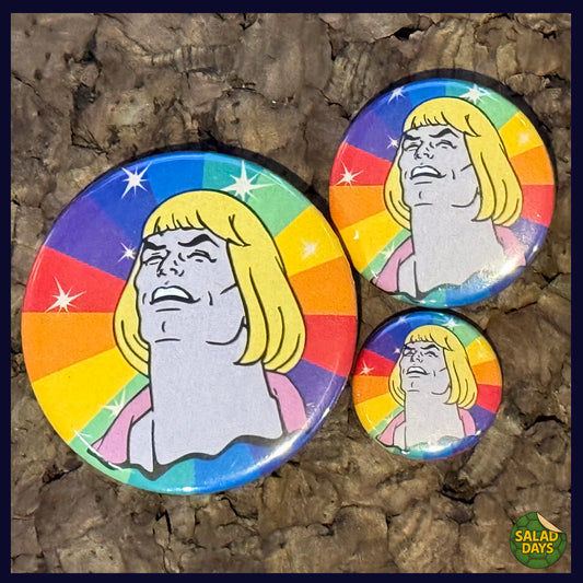He-Man Bliss -Button/Bottle Opener-