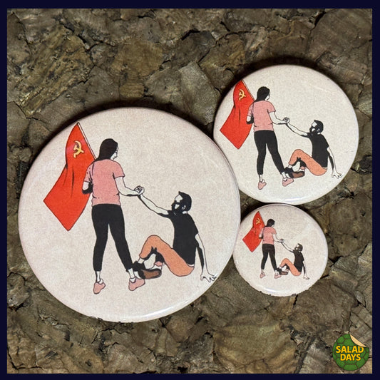 Helping Others -Button/Bottle Opener-