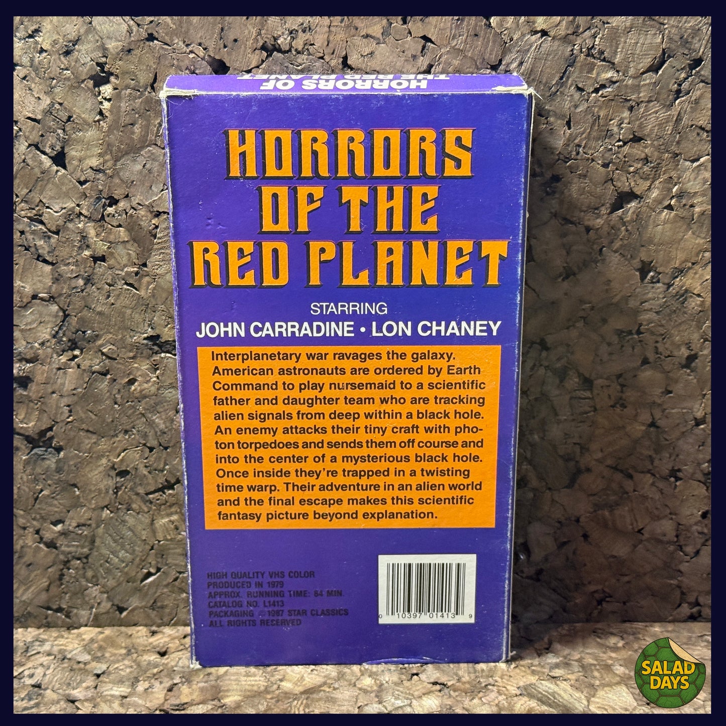 Horrors of the Red Planet -VHS-