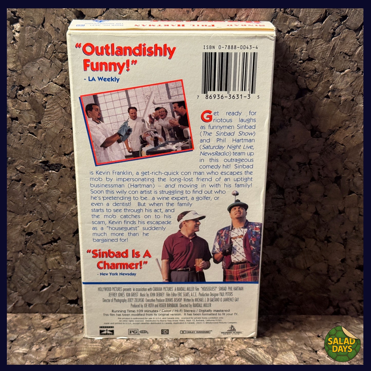 Houseguest -VHS- Sinbad