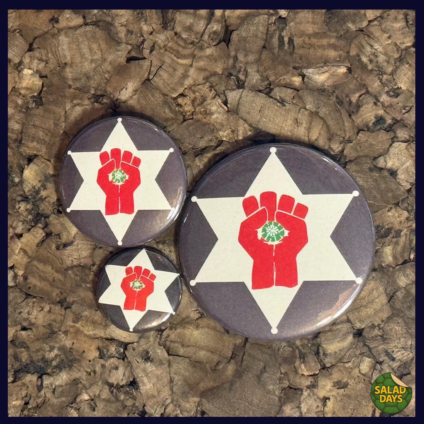 Hunter S Thompson -Buttons/Bottle Openers- Sheriff