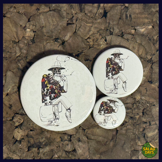 Hunter S Thompson -Buttons/Bottle Openers- Fear and Loathing