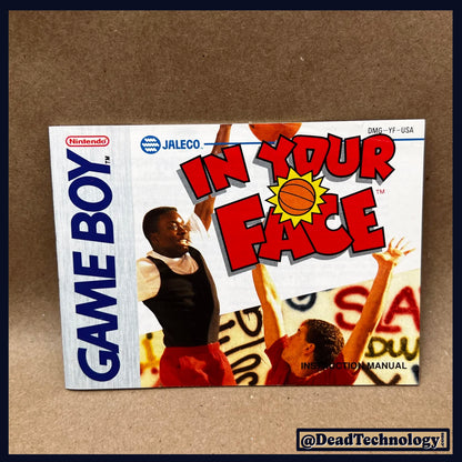 In Your Face -Nintendo GameBoy- Manual