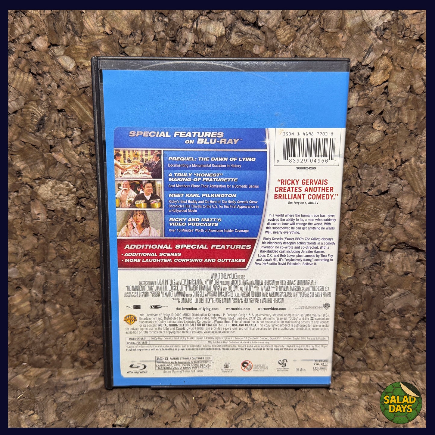Invention of Lying, The -BluRay- Blockbuster Copy B