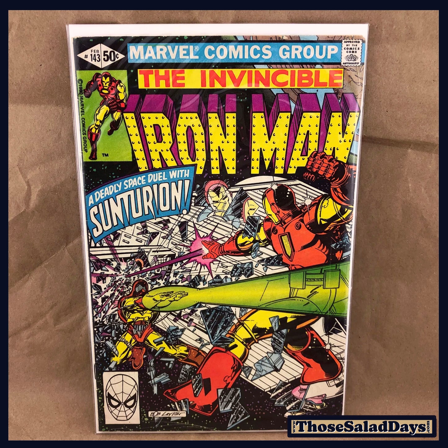 The Invincible Iron Man #143 -Marvel Comic-