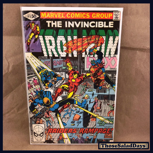 The Invincible Iron Man #145 -Marvel Comic-
