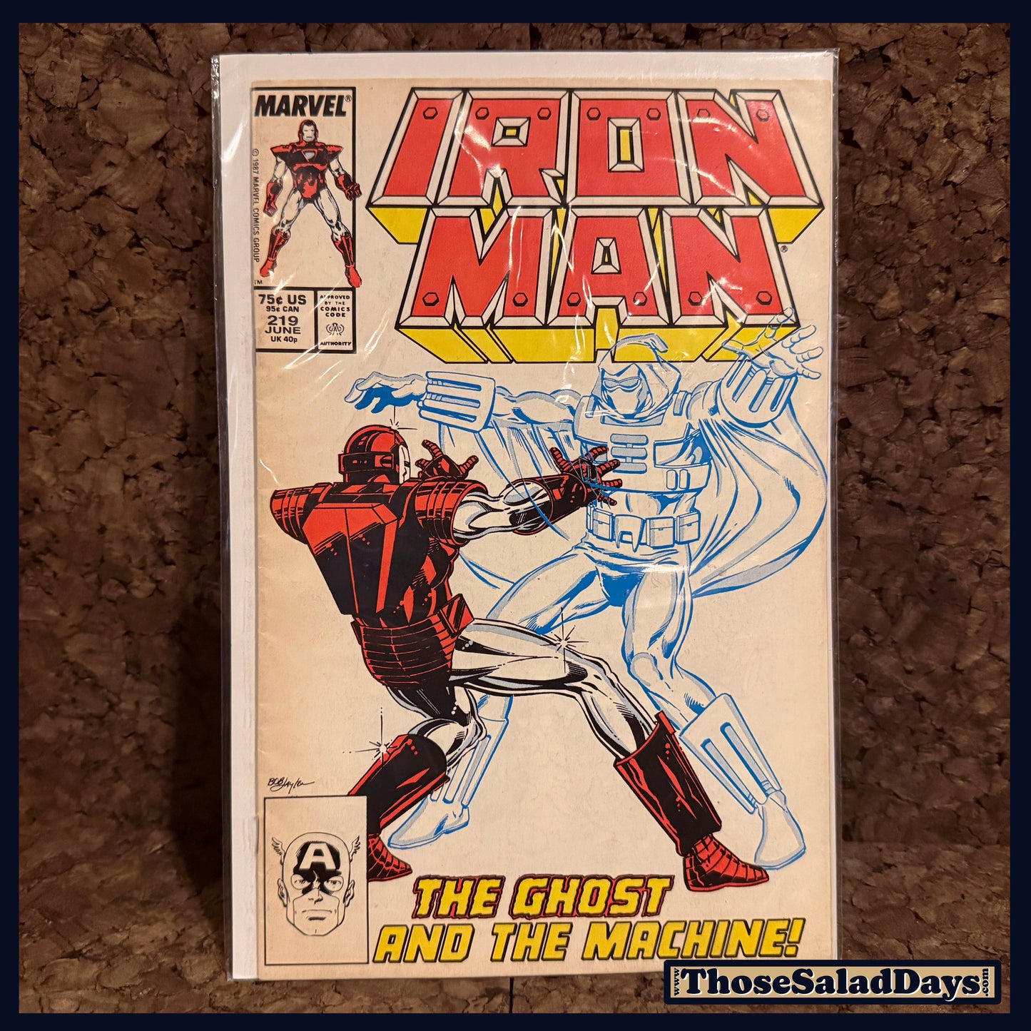 Iron Man -#219- 1st Appearance of Ghost