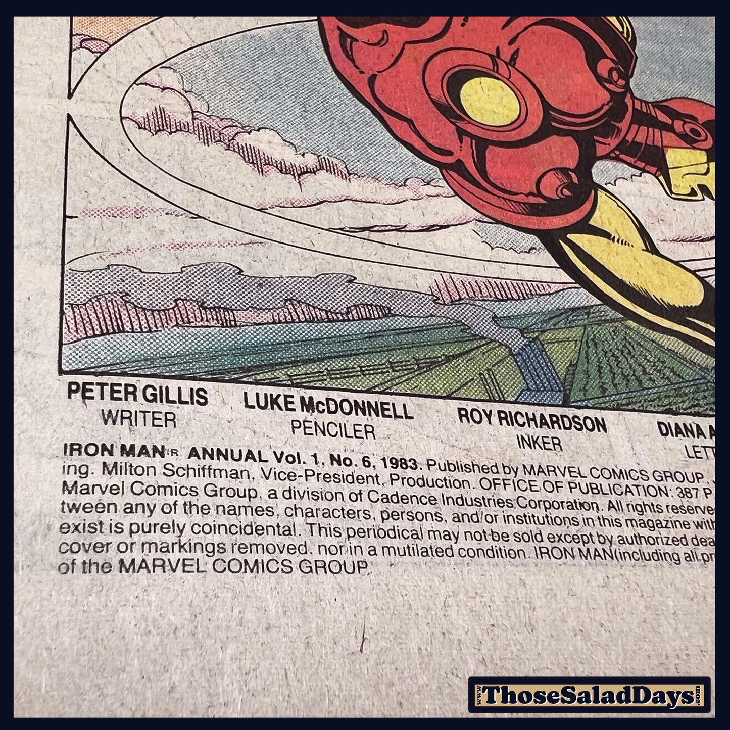 Iron Man -Annual- #6 Comic