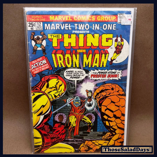 Marvel Two In One -The Thing Iron Man- #12 Comic