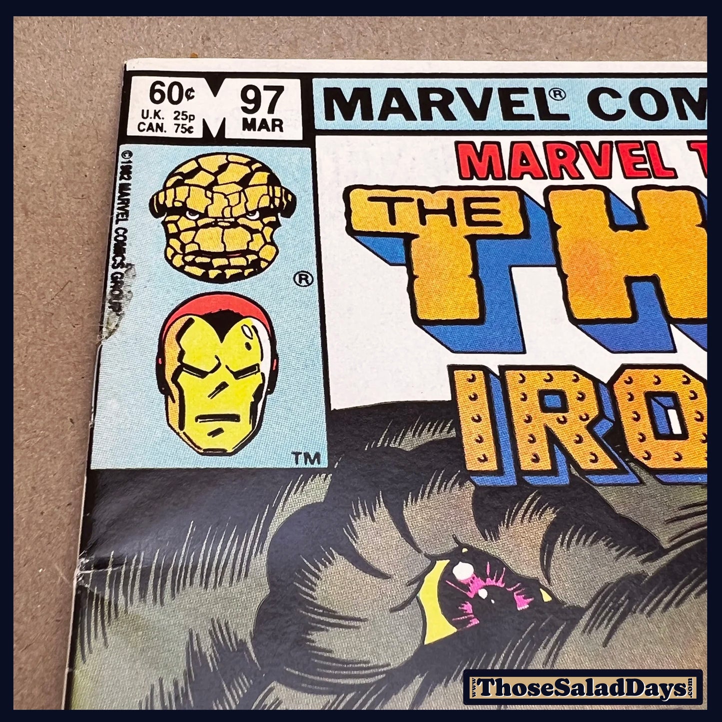 Marvel Two In One -The Thing Iron Man- #97 Comic
