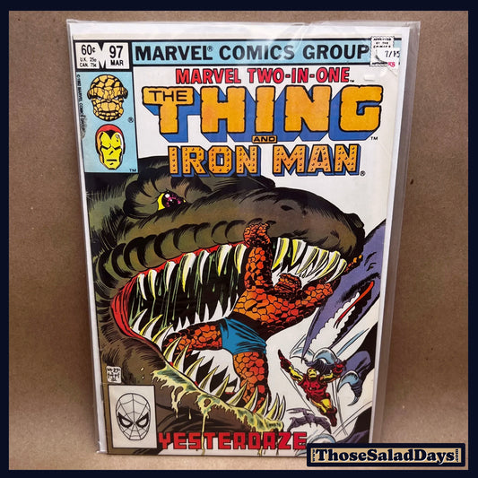 Marvel Two In One -The Thing Iron Man- #97 Comic
