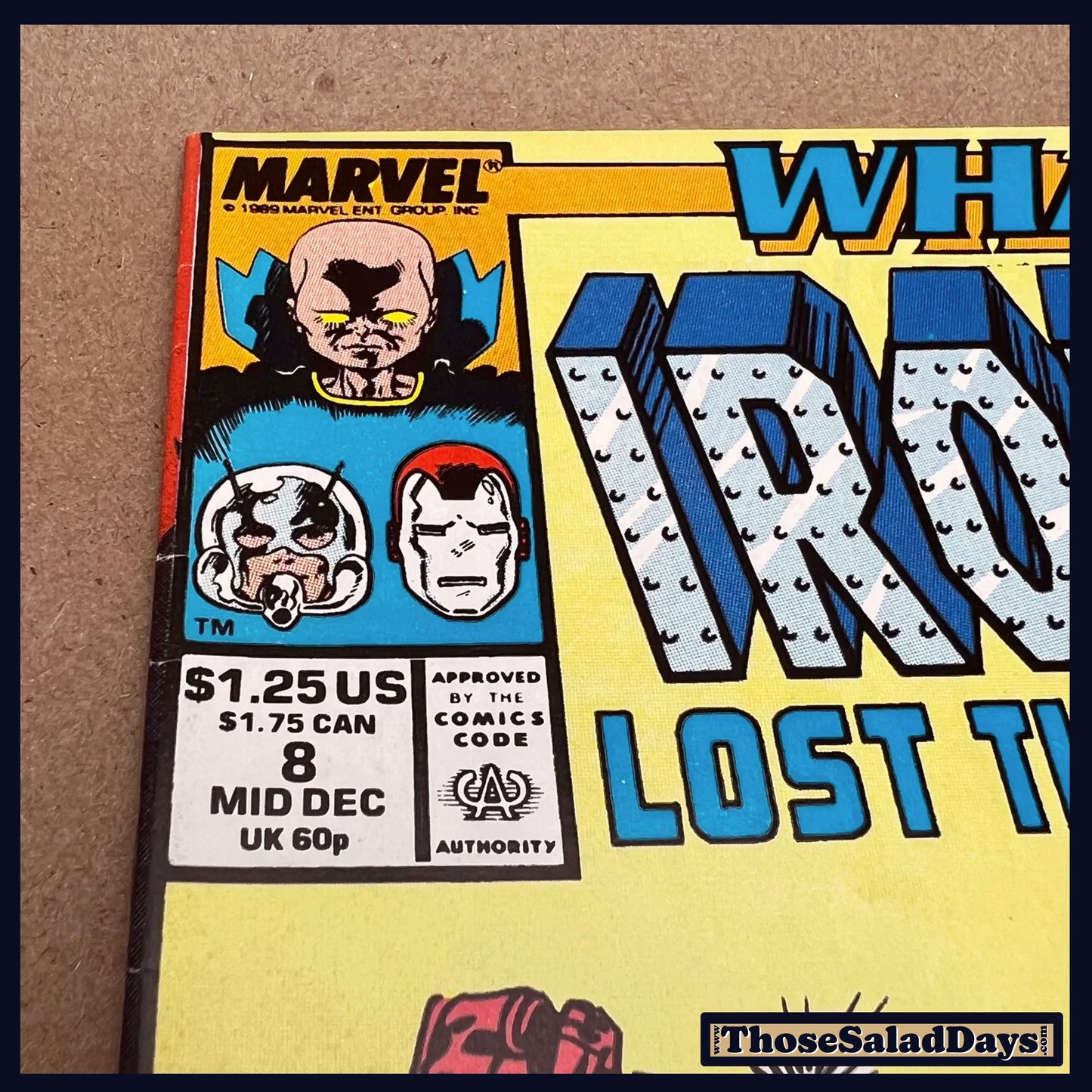 What If...- Iron Man -Lost the Armor Wars- #8 Comic