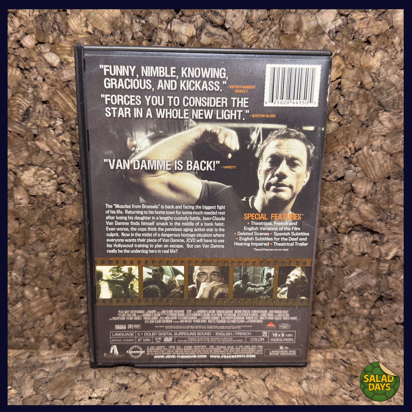 JCVD -DVD- Blockbuster Exclusive