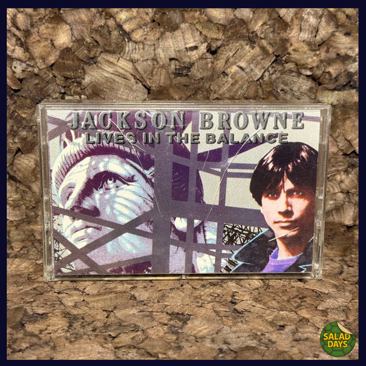 Jackson Browne -Cassette Tape- Lives in the Balance