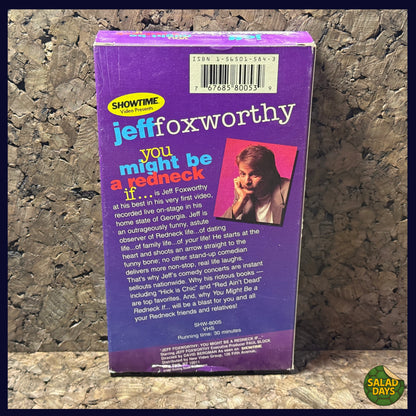 Jeff Foxworthy -VHS- You Might Be a Redneck If