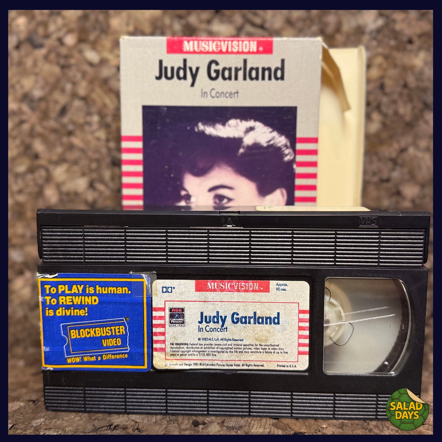 Judy Garland -VHS- Live In Concert
