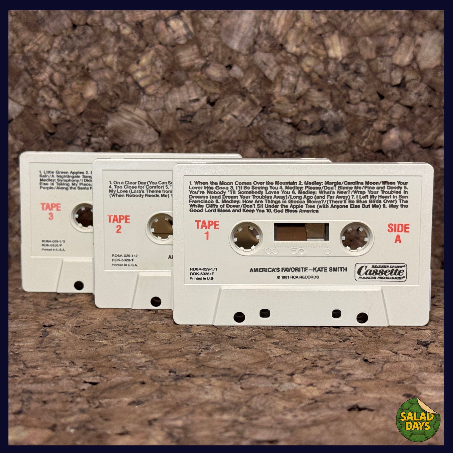 Kate Smith -Cassette Tape- America's Favorite