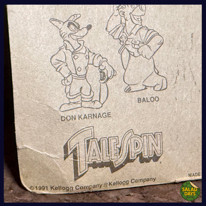Disney Afternoon -PVC Toys- Carded Action Figure