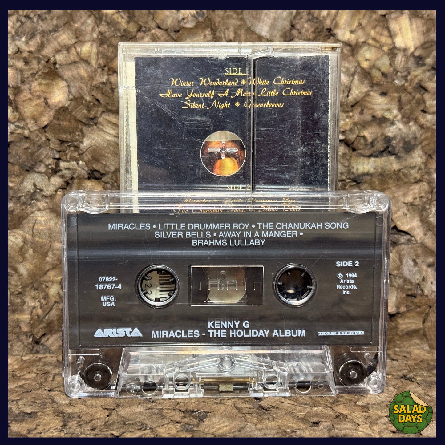 Kenny G -Cassette Tape- Miracles The Holiday Album