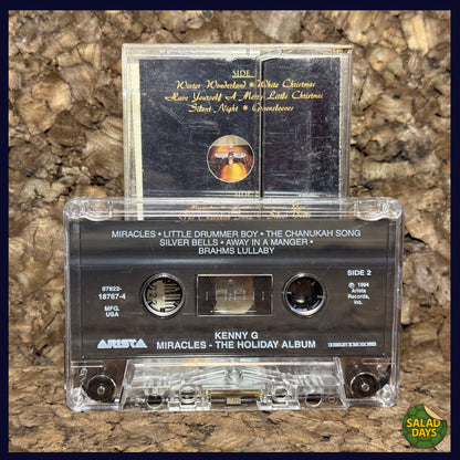 Kenny G -Cassette Tape- Miracles The Holiday Album