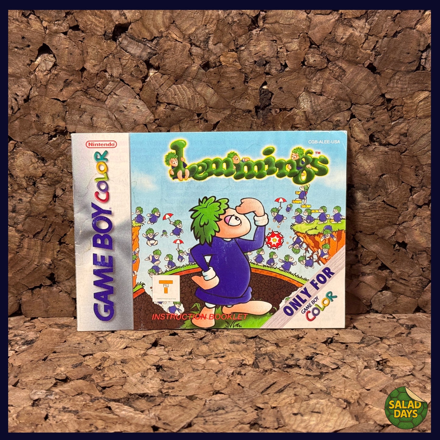 Lemmings -GameBoy Color- Manual