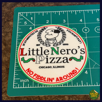 Little Nero's Pizza -Drink Coaster- Home Alone