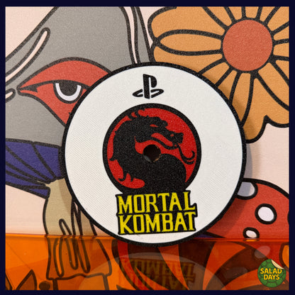 Mortal Kombat -Drink Coaster- PS1 Style