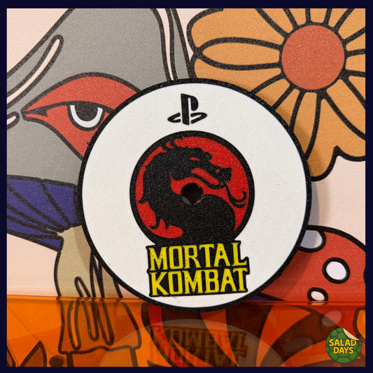 Mortal Kombat -Drink Coaster- PS1 Style
