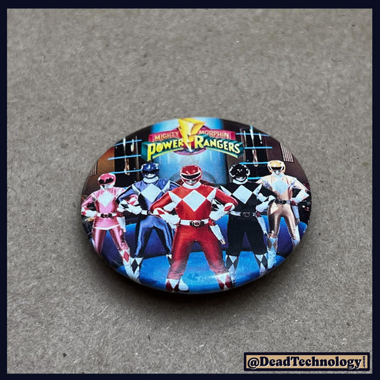 Mighty Morphin Power Rangers -Vintage Button-