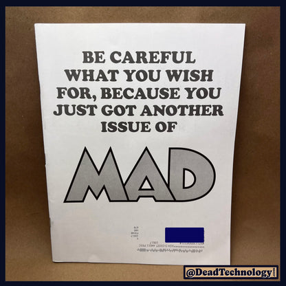 Mad Magazine -Volume 2 Issue #12-