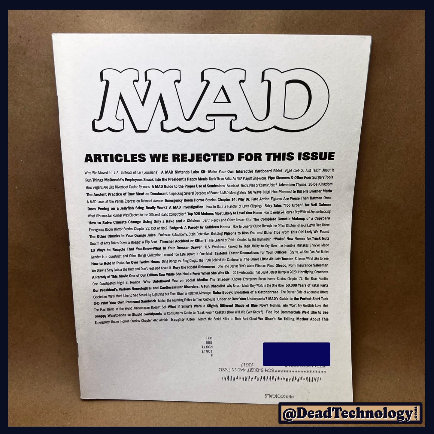 Mad Magazine -Volume 2 Issue #17-