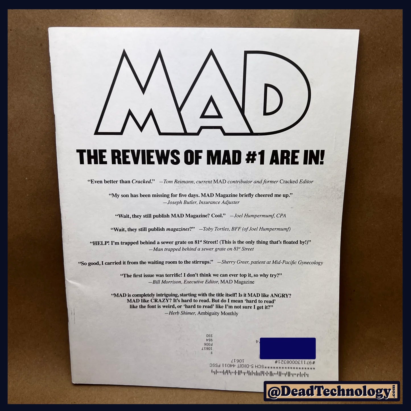 Mad Magazine -Volume 2 Issue #2-