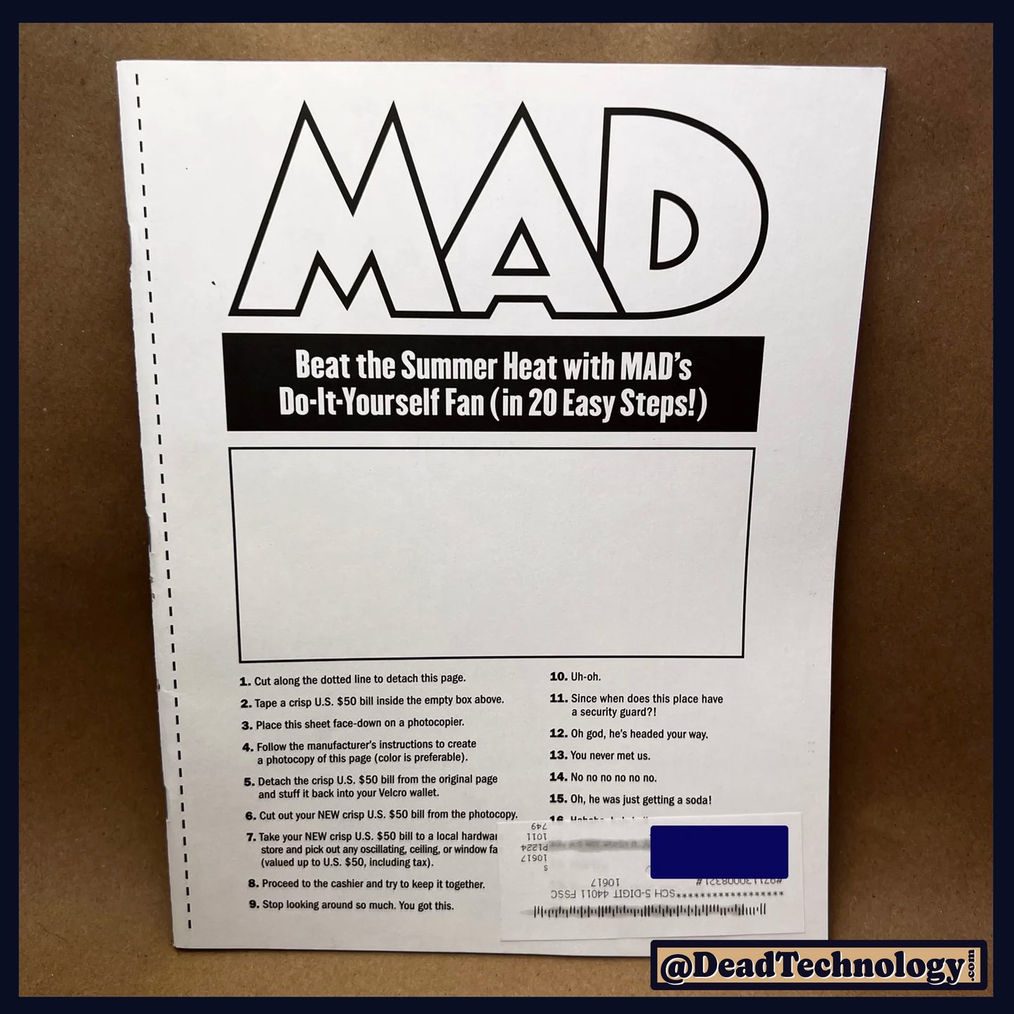 Mad Magazine -Volume 2 Issue #3-