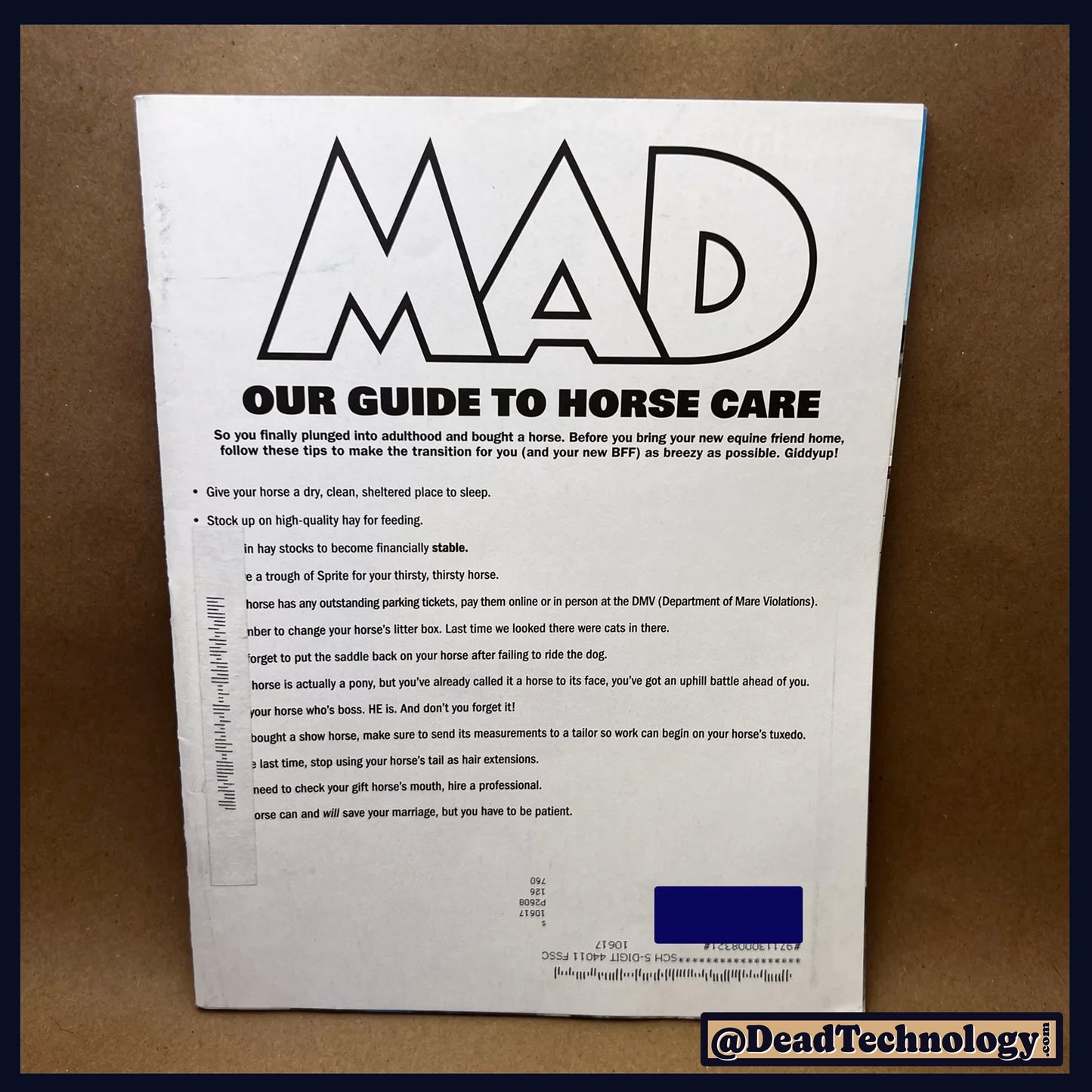 Mad Magazine -Volume 2 Issue #7-