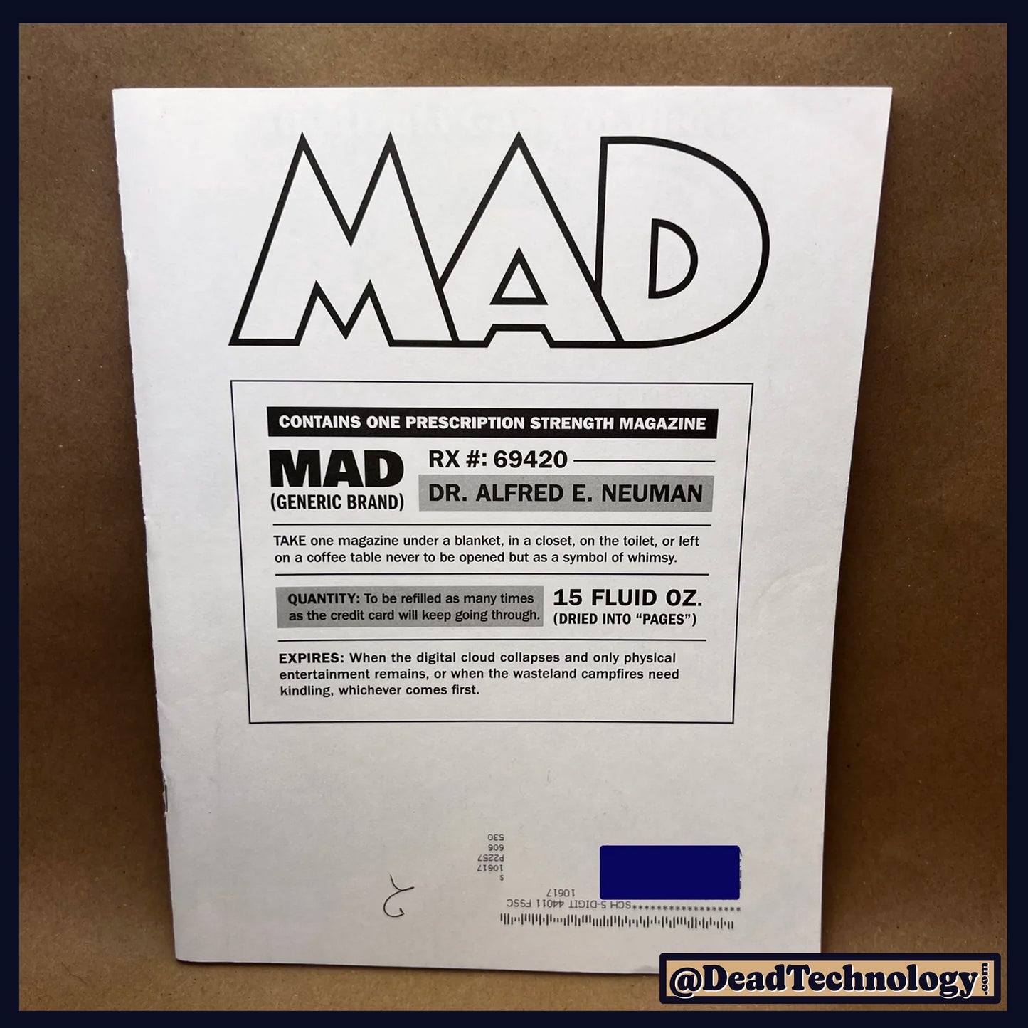Mad Magazine -Volume 2 Issue #8-