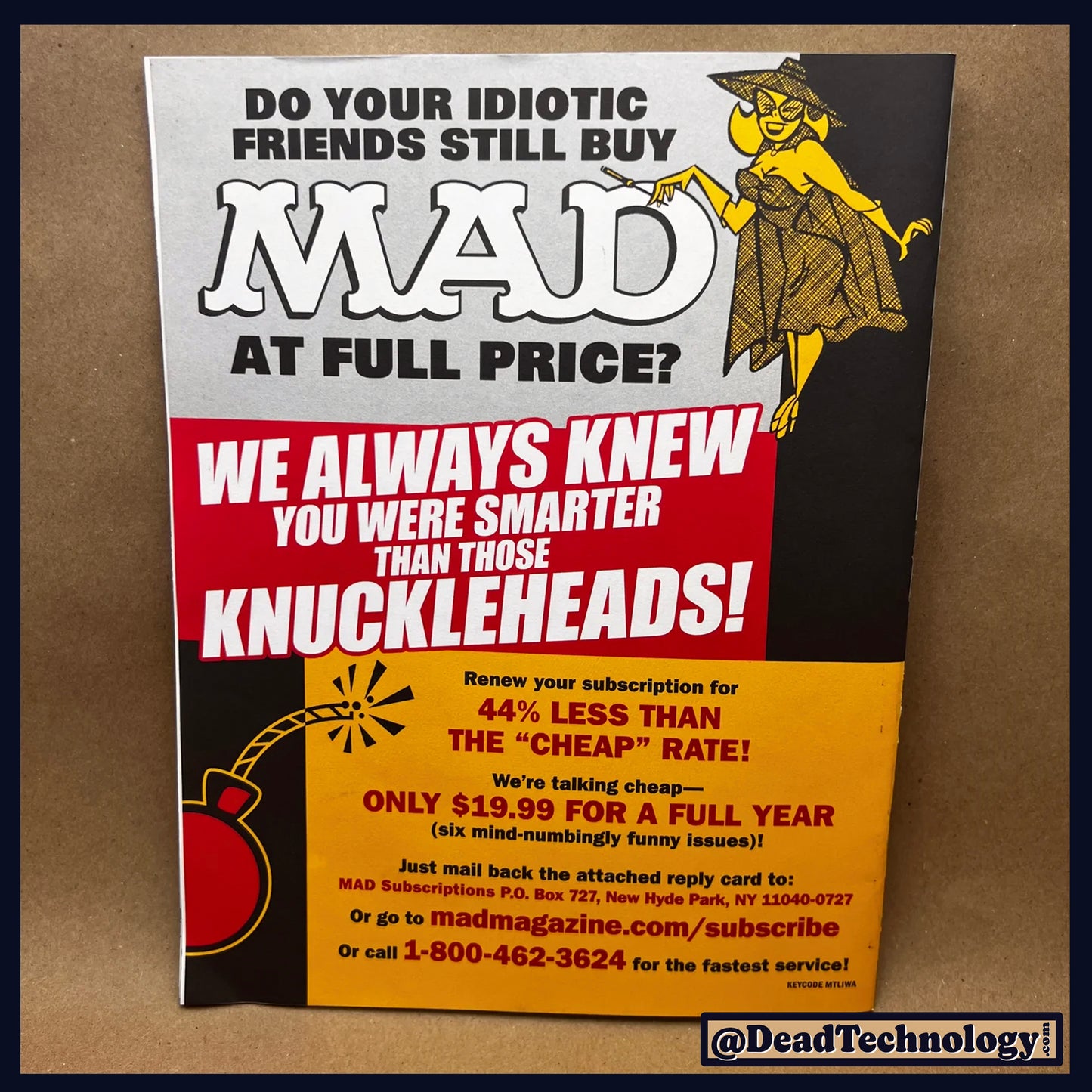 Mad Magazine -Volume 2 Issue #22-