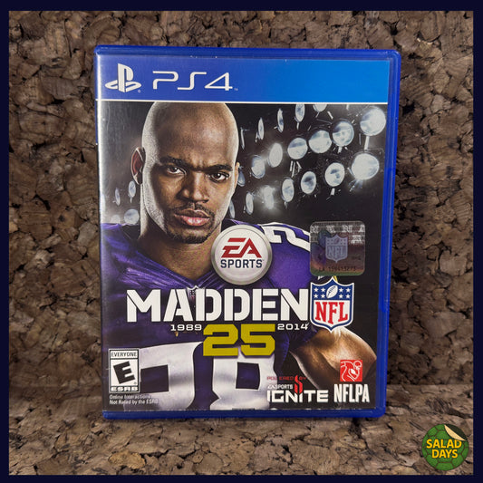 Madden 25 -Playstation 4- 1989-2014