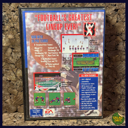 Madden '93 -Sega Genesis- CIB